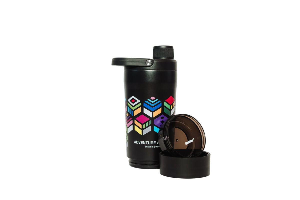 Shake It, Make It - 720ml shaker water bottle